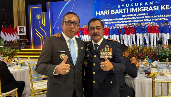 Bupati Taput Hadiri HBI ke-76, Kanim Kelas III Non TPI Resmi Beroperasi