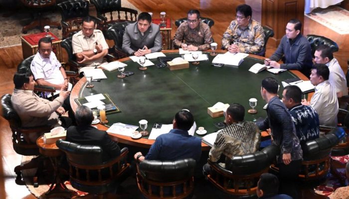 Presiden Prabowo Gelar Rapat Evaluasi Usai Lawatan Luar Negeri