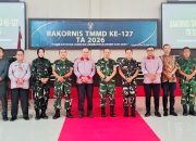 Pemkab Simalungun dan Kodim 0207/Sml Ikuti Rakornis TMMD ke-127 TA 2026