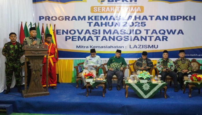 Wali Kota Pematangsiantar Dorong Masjid Jadi Pusat Pembinaan Umat