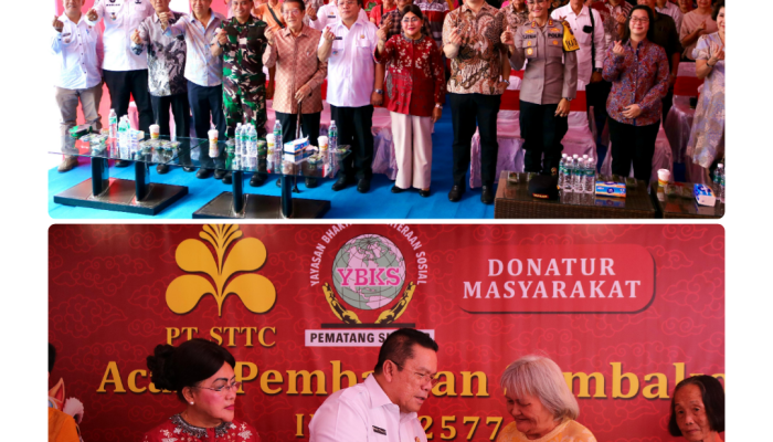 Wali Kota Siantar Hadiri Bansos Warga Tionghoa Sambut Imlek 2026