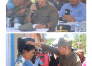 Mendagri Resmikan Huntara, Bupati Taput Pastikan Warga Tak Lagi Mengungsi