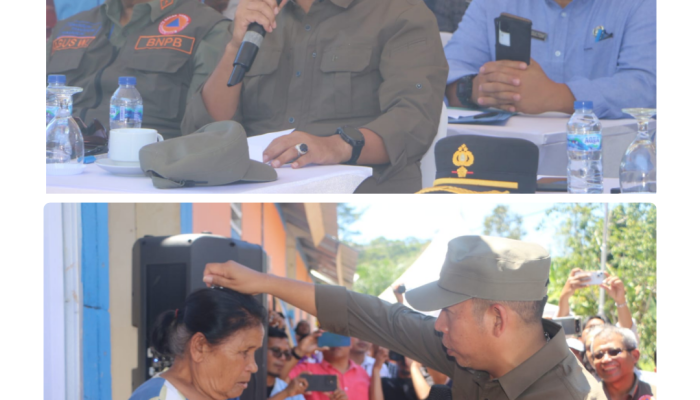 Mendagri Resmikan Huntara, Bupati Taput Pastikan Warga Tak Lagi Mengungsi