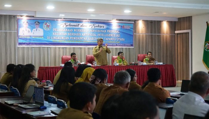 Pemkab Taput Dorong ASN Manfaatkan AI Lewat Workshop Proposal Digital