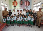 Ketua TP PKK Pematangsiantar Tinjau Tiga PAUD-SAB