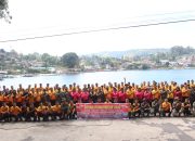 Dukung Program ASRI Presiden, Kapolres Simalungun Turun Bersih-bersih Pantai Parapat