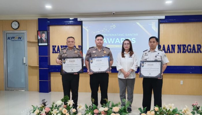 Polres Simalungun Borong 3 Penghargaan Pengelolaan Anggaran dari KPPN