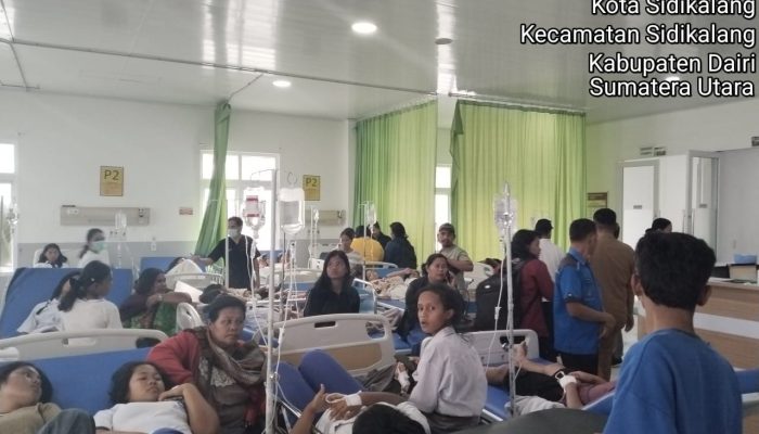 Keracunan MBG, 153 Siswa SMK HKBP Dairi Dirujuk ke Rumah Sakit