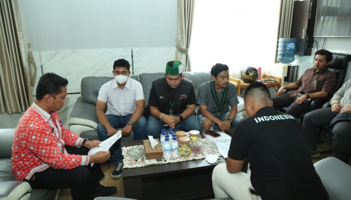 Sekda Pematangsiantar Terima Aksi HMI Terkait Dugaan Penculikan Anak