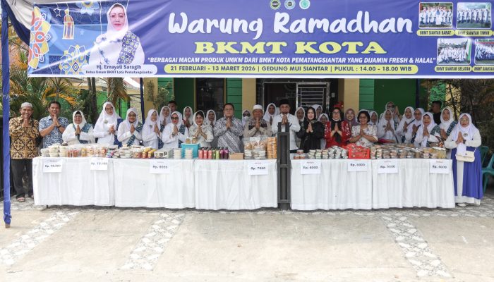 Wali Kota Wesly Hadiri Pembukaan Warung Ramadhan BKMT, Perkuat Sinergi dan Pemberdayaan UMKM