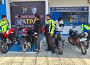 Polres Simalungun Tegas Berantas Balap Liar, Empat Motor Diamankan