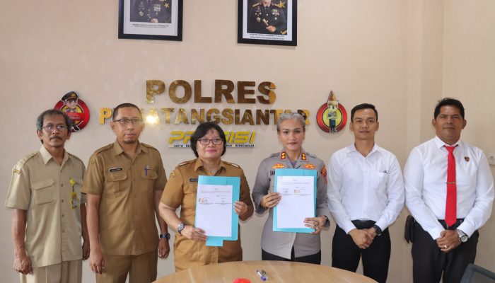 Pemko–Polres Siantar Teken MoU Perlindungan Perempuan dan Anak