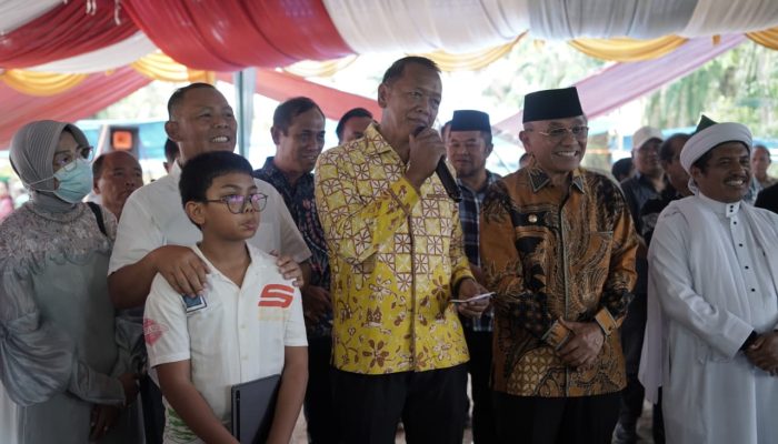 Kapolres dan Ketua Bhayangkari Hadiri Pesta Tugu Tambak, Tegaskan Komitmen Lestarikan Budaya Simalungun