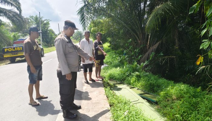 Lapor via WA Polsek Perdagangan Amankan 3 Pintu Besi  Hasil Curian