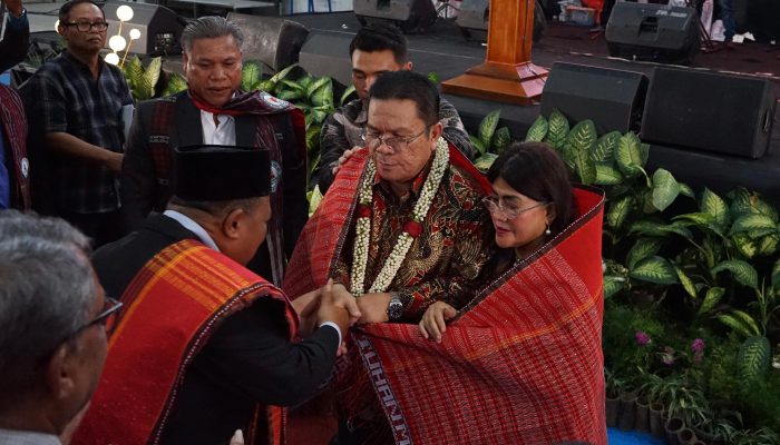 Wali Kota Wesly Silalahi Hadiri Syukuran Bona Taon Silalahi Raja di Pematangsiantar