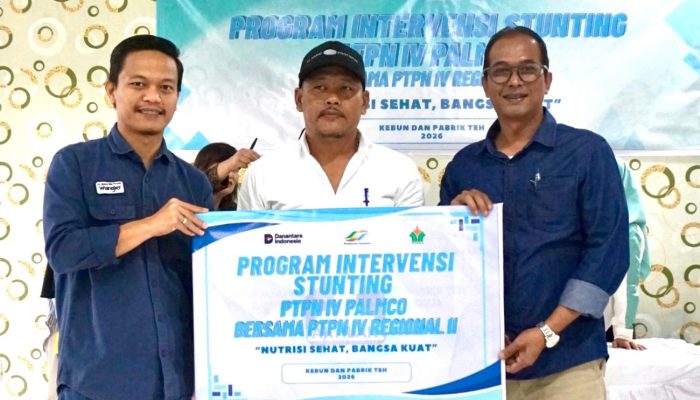 PTPN IV PalmCo Regional II Gelar Program Pengentasan Stunting di Sidamanik