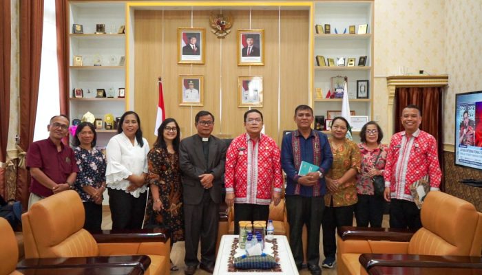 Wali Kota Terima Audiensi Panitia Jubileum 75 Tahun GKPS Sudirman