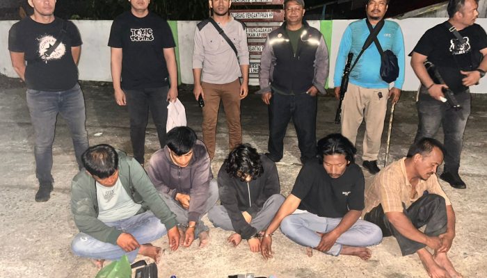 Dumas Warga Berbuah Penggerebekan, 5 Pengguna Narkoba Ditangkap di Seribudolok