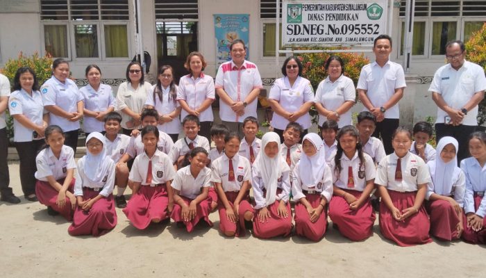Kabid Dikdas Simalungun Dipa Tarigan Monitoring Gladi Bersih TKA di Sejumlah Sekolah