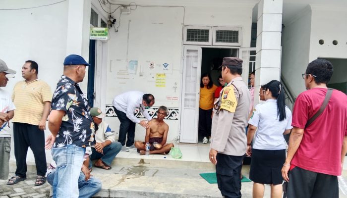 Bhabinkamtibmas Polsek Bangun Sigap Tangani ODGJ Resahkan Warga