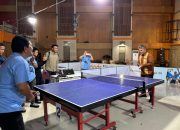 Wabup Taput Buka Turnamen Tenis Meja Rektor Cup IAKN Tarutung