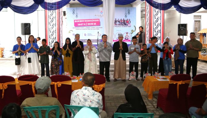 Bukber Rumah Peduli Siantar, Wali Kota Wesly Ajak Warga Perkuat Kepedulian