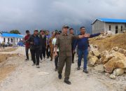 ‎Tinjau Pembangunan Huntap,  Bupati Jonius Taripar Tekankan Akurasi Data Penerima dan Sinergi Infrastruktur