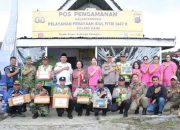 Bupati Dairi Tinjau Pos Pam Lebaran, Pastikan Keamanan Mudik
