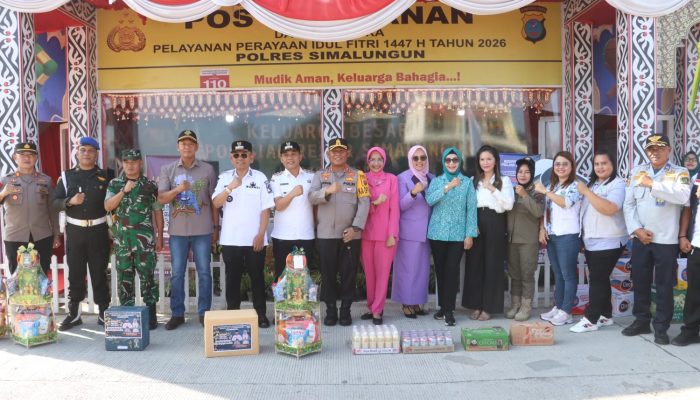 Kapolres Simalungun Imbau Pemudik Manfaatkan Tol Fungsional Simpang Pane