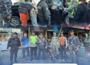 Brimob Sumut Siaga Amankan Mudik di Simpang Lima dan Pelabuhan Sibolga