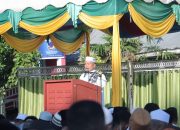 Wabup Dairi Wahyu Daniel Sagala Sholat Idul Fitri Bersama Warga di Masjid Agung Sidikalang