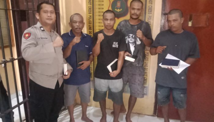 Pendekatan Humanis, Sat Tahti Polres Simalungun Bina Mental Tahanan Lewat Binrohtal