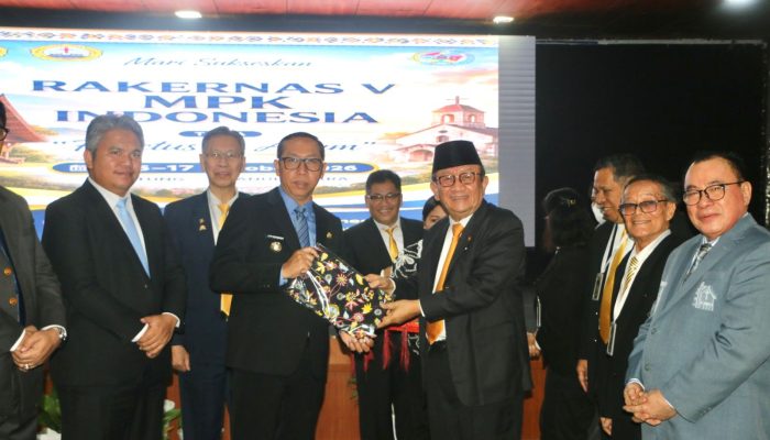 Taput Jadi Tuan Rumah Rakernas V MPK Indonesia, Bupati JTP Tekankan Pendidikan Karakter