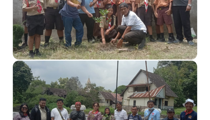 Peduli Lingkungan, PJS Simalungun Tanam 1.000 Pohon  Buah di Kawasan Parapat