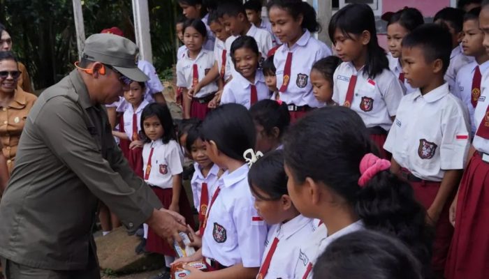 Kunker ke Parmonangan, Bupati Taput Pastikan Pelayanan dan Pemulihan Pascabencana