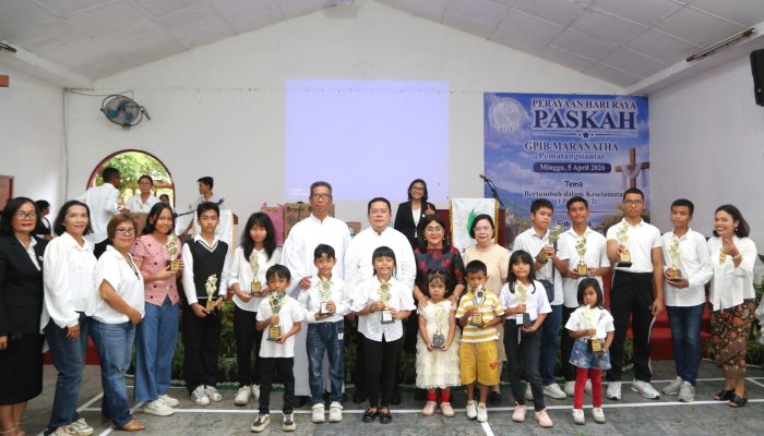 Wali Kota Wesly Silalahi Hadiri Perayaan Paskah di GPIB Maranatha Pematangsiantar