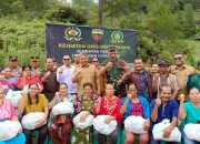 Pemkab Taput Dukung Pembangunan Jembatan Sitakka, Wabup dan Dandim Lakukan Groundbreaking