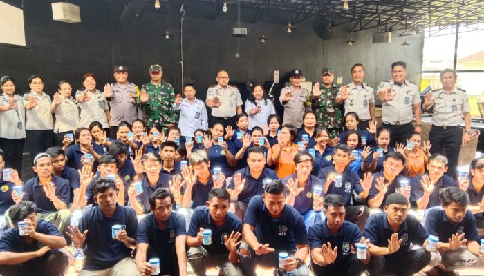 Razia Gabungan di Lapas Pematangsiantar, 302 Orang Jalani Tes Urine dan Seluruhnya Negatif Narkoba