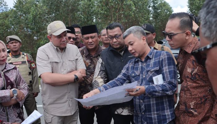 Direktur Toponimi Kemendagri Tinjau Titik Koordinat Batalyon 908 Gajah Dompak