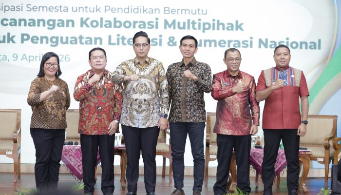 Wali Kota Wesly Hadiri Pencanangan Program Literasi-Numerasi Nasional