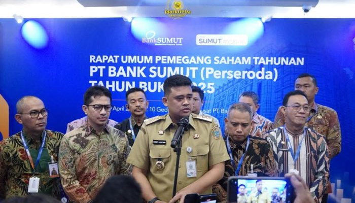 Bupati Dairi Hadiri RUPS Bank Sumut 2025, Bahas Penguatan Modal dan Kinerja