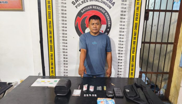 Sat Narkoba Polres Simalungun Tangkap Dua Pengedar Sabu dalam Operasi Malam, 15,94 Gram Diamankan