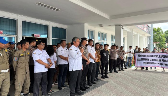 Wabup Taput Fasilitasi Dialog dengan Massa Terkait Pencairan Dana Supplier MBG