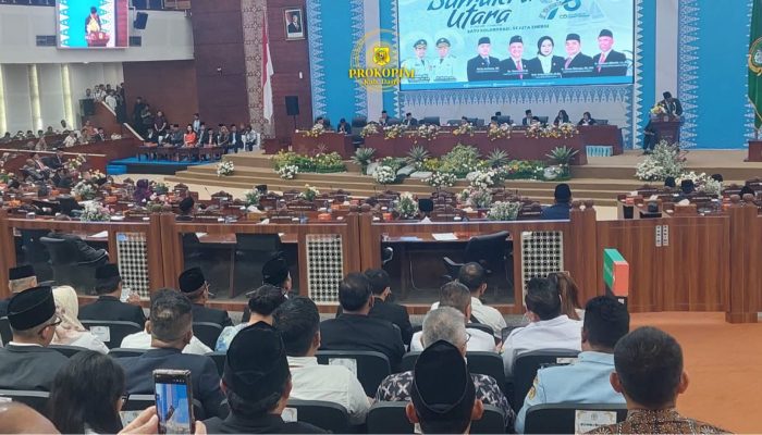 Sekda Dairi Hadiri Rapat Paripurna HUT ke-78 Sumatera Utara