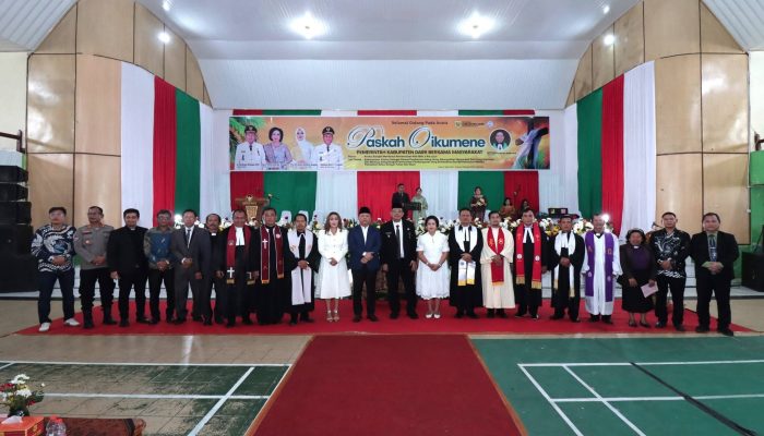 Paskah Oikumene Pemkab Dairi, Bupati Ajak ASN Tebar Kasih dan Kepedulian