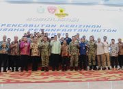 Bupati Dairi Hadiri Sosialisasi Satgas PKH, Dukung Penataan Kawasan Hutan