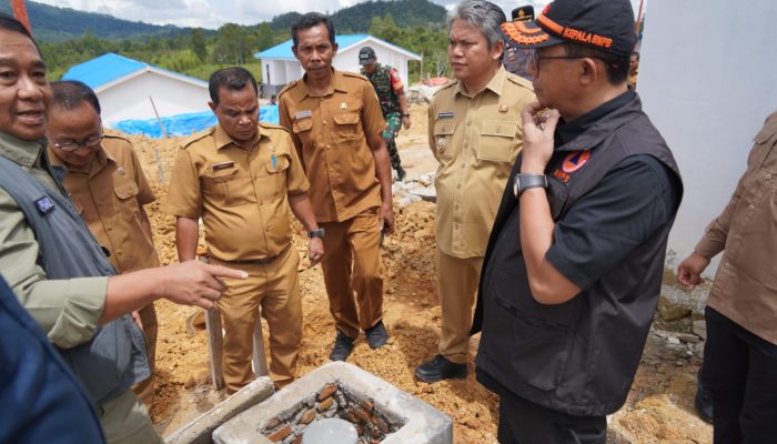 Pemkab Taput Pastikan Huntap Dolok Nauli Segera Dihuni Warga