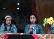 Ketua TP PKK Dairi Bina Desa Bulu Duri sebagai Desa PAAR