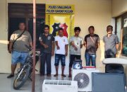 Polsek Bandar Huluan Bekuk Tiga Pelaku Curat dalam Semalam, Kerugian Korban Rp14,5 Juta
