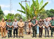 Bupati Samosir dan Dandim 0210/TU Launching 30 Sumur Bor Bantuan KASAD